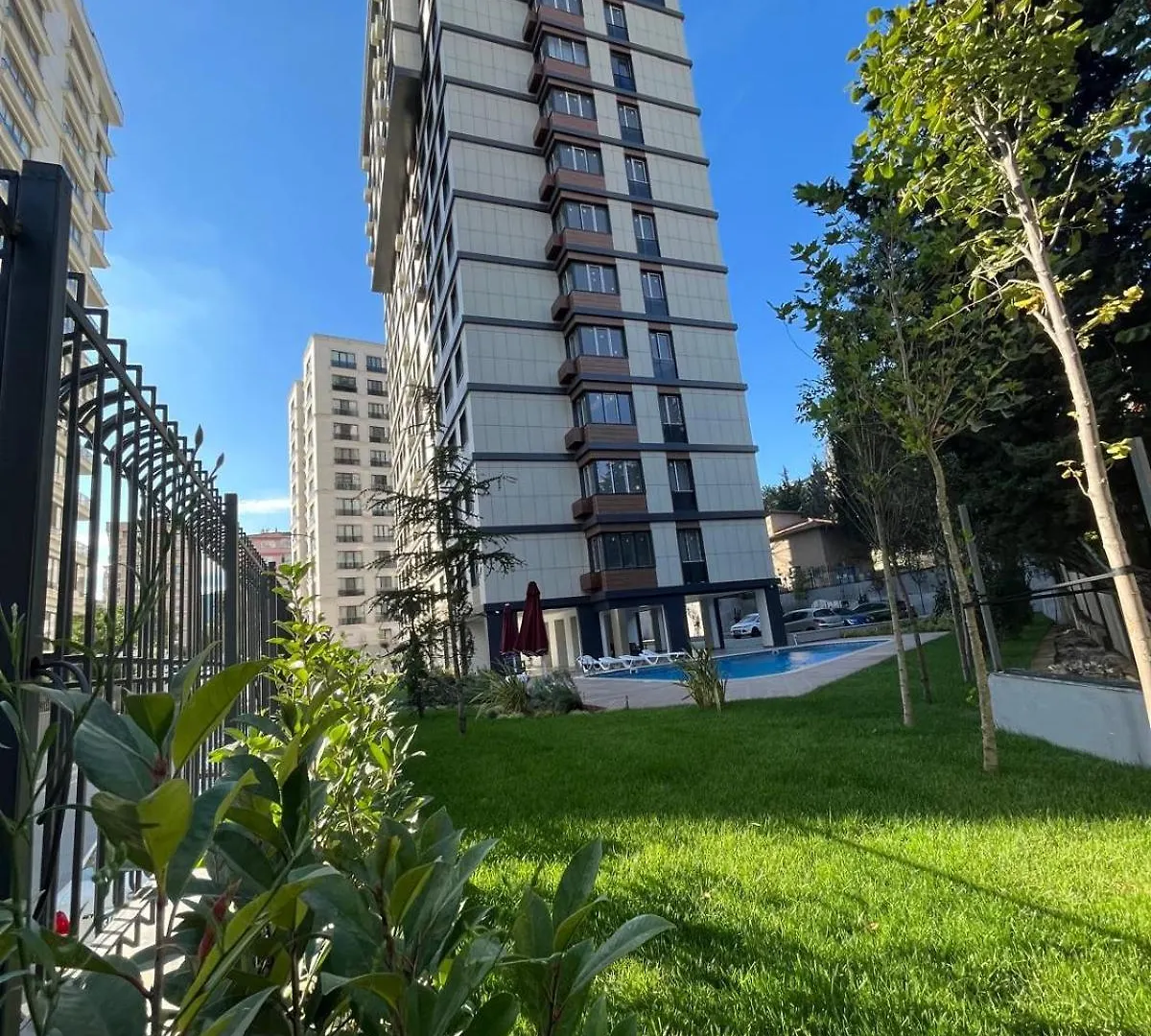 Istanbul Bostanci Family Modern Residence With Pool 公寓